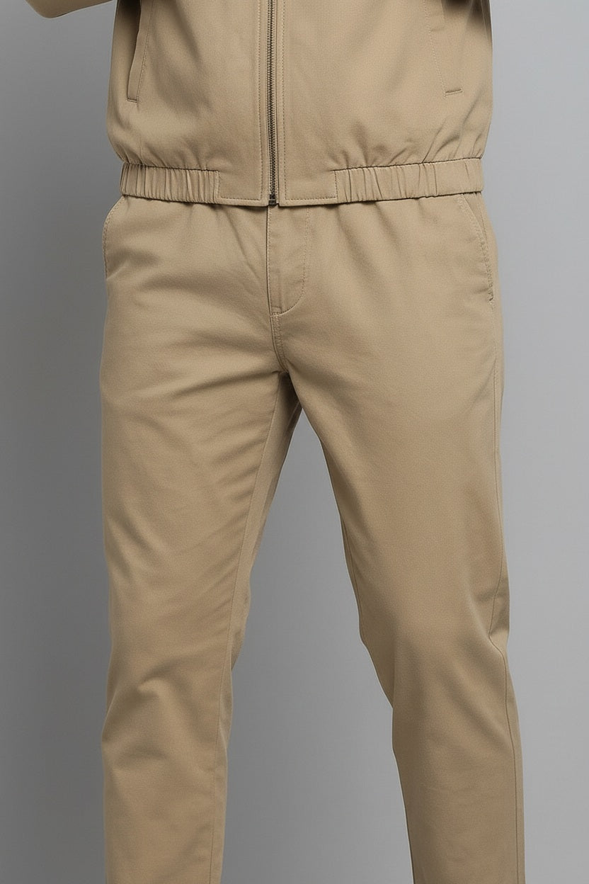 Men Solid Trackpants