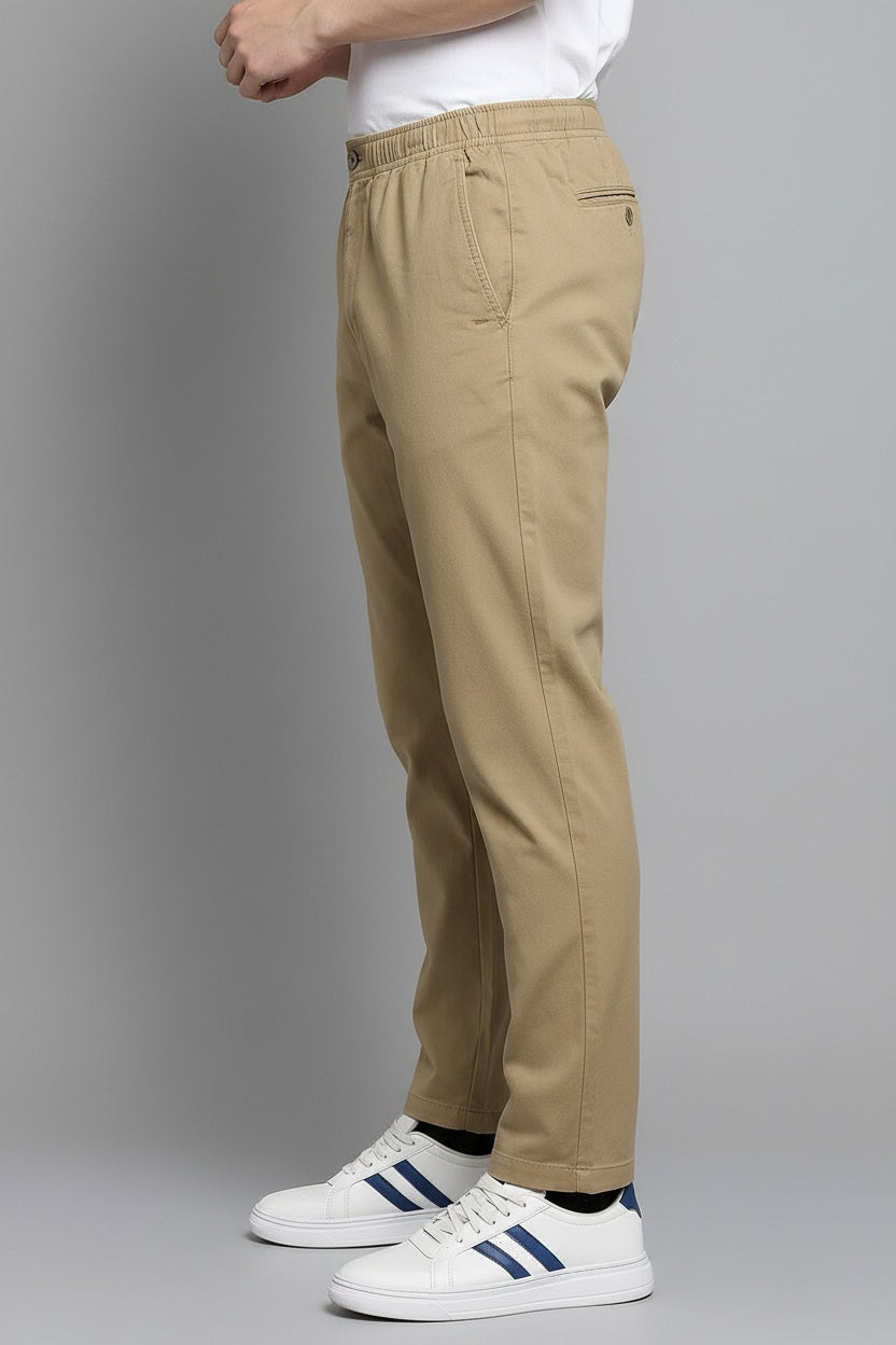 Men Solid Trackpants