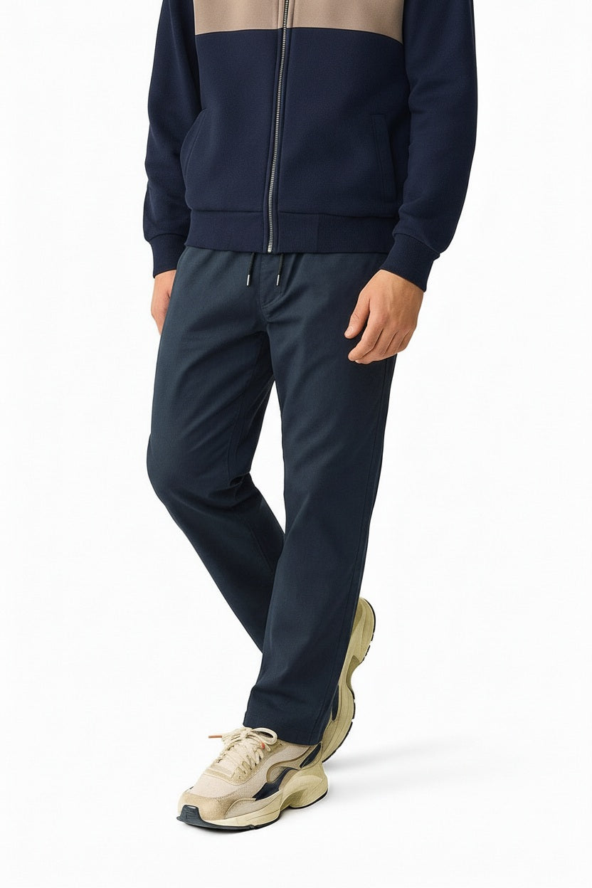 Men Solid Trackpants