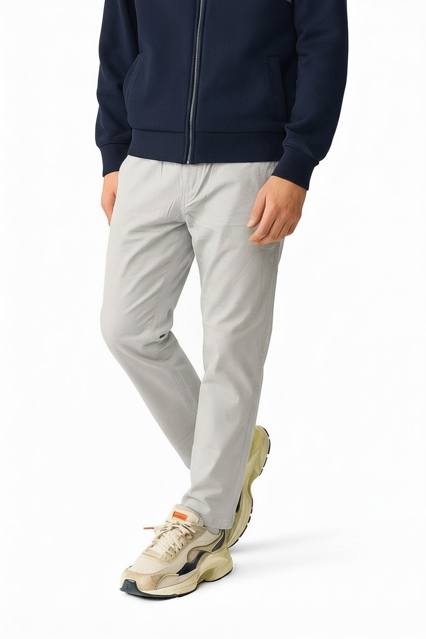 Men Solid Trackpants