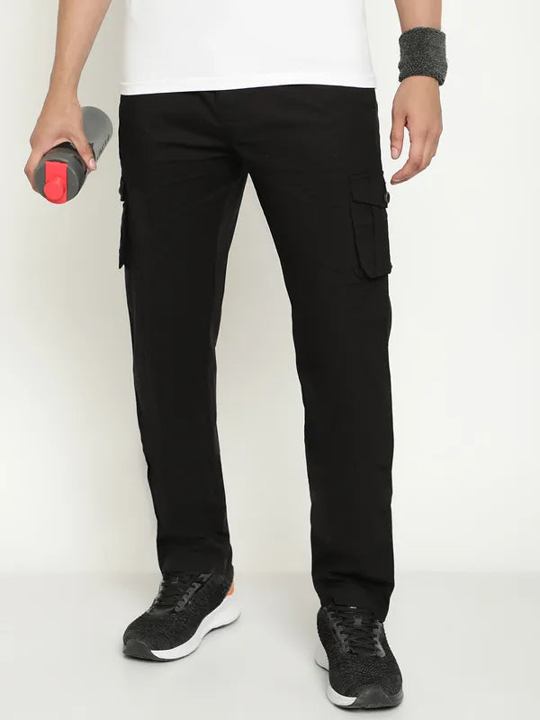 Octave Men Regular Fit Cotton Track Pants