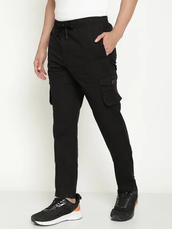 Octave Men Regular Fit Cotton Track Pants