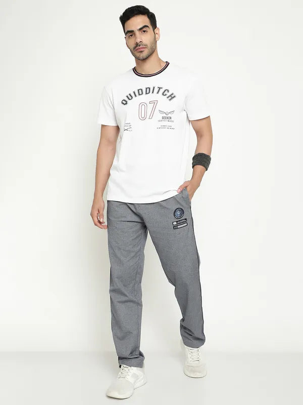 Octave Men Regular Fit Cotton Track Pants