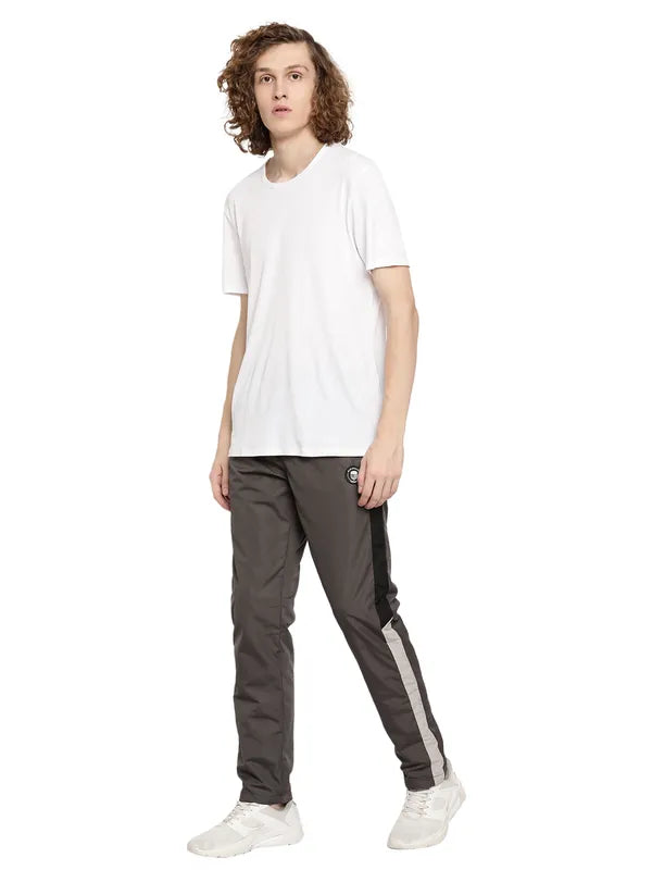 Octave Men Grey Cotton Track Pants