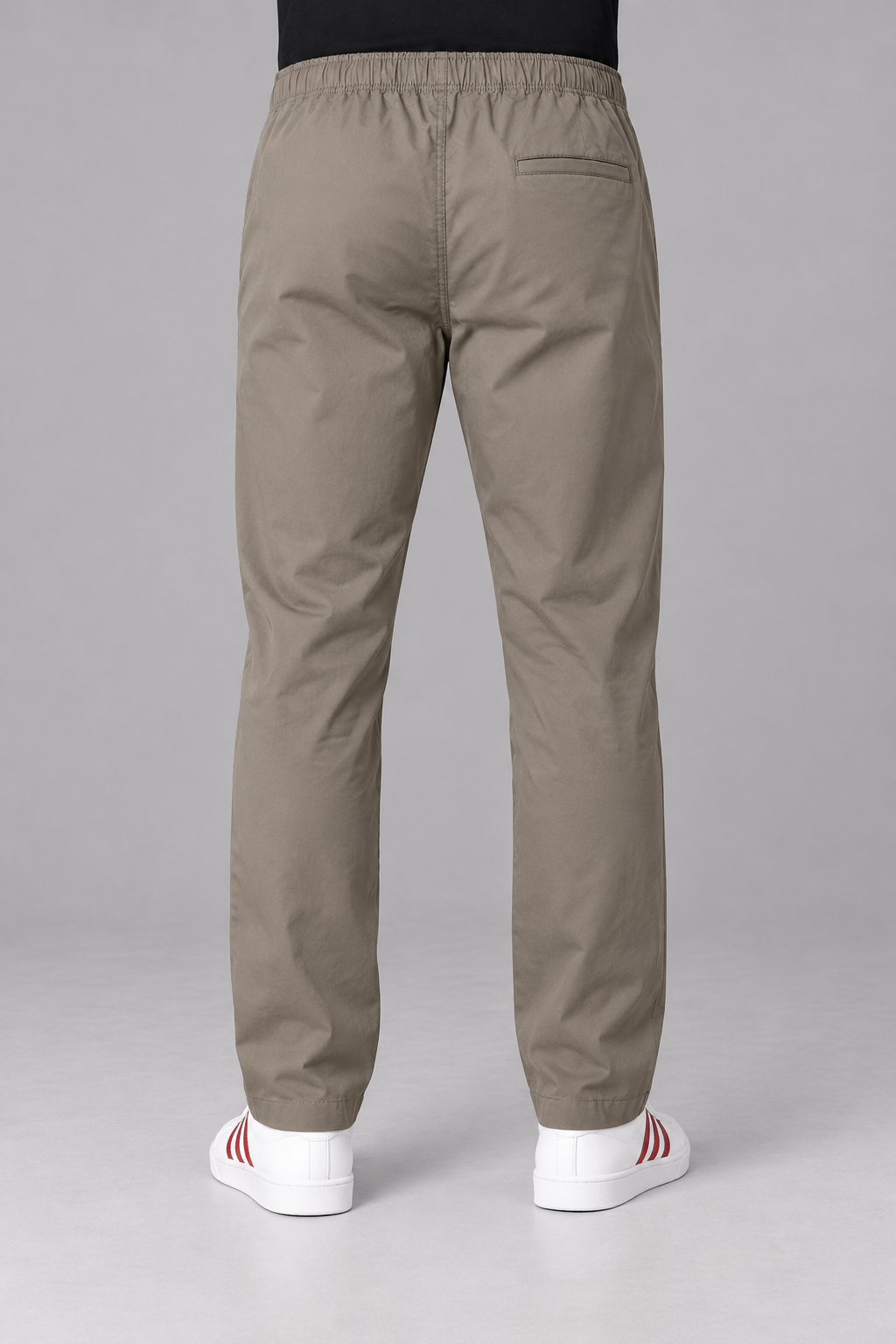 Men’s Ultra Warm Parachute Lower in Choco – Regular Fit Winter Track Pants