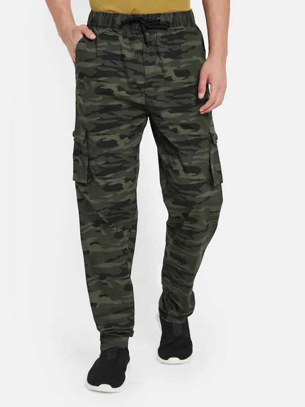 Camouflage Print Lower With Cargo Pockets