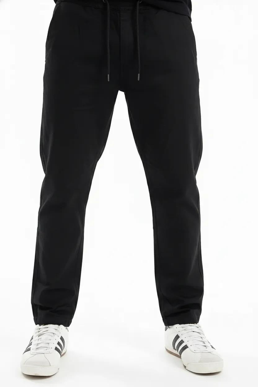 Men Black Regular Fit Track Pants