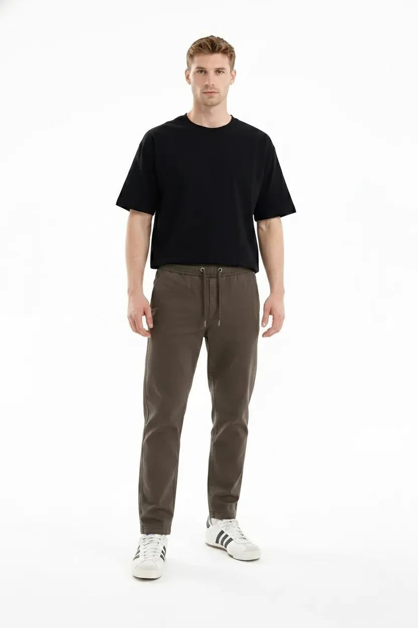Men Coffee Regular Fit Track Pants