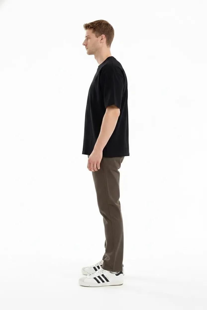 Men Coffee Regular Fit Track Pants
