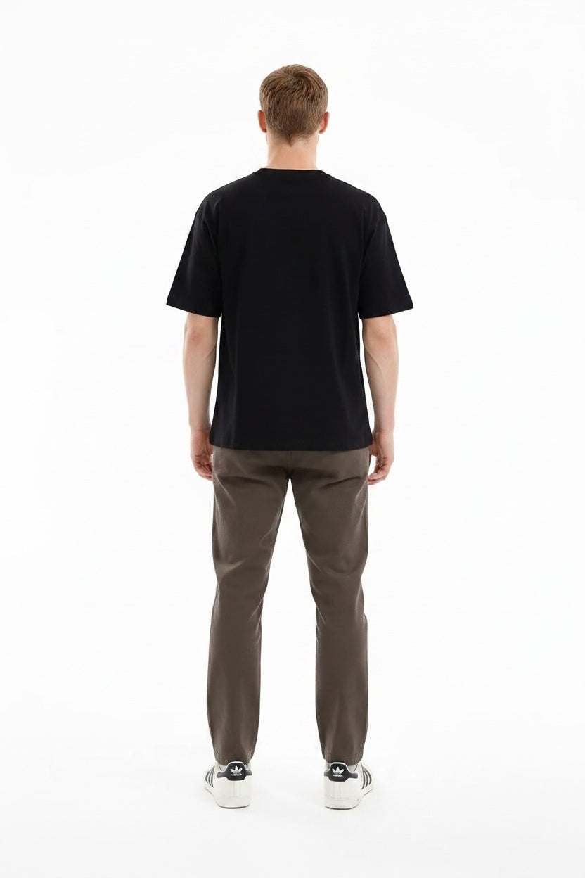 Men Coffee Regular Fit Track Pants