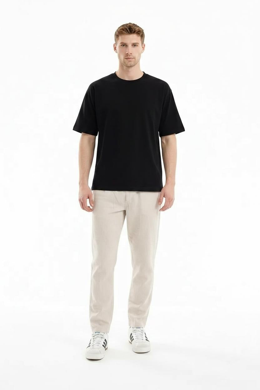 Men Natural Regular Fit Track Pants