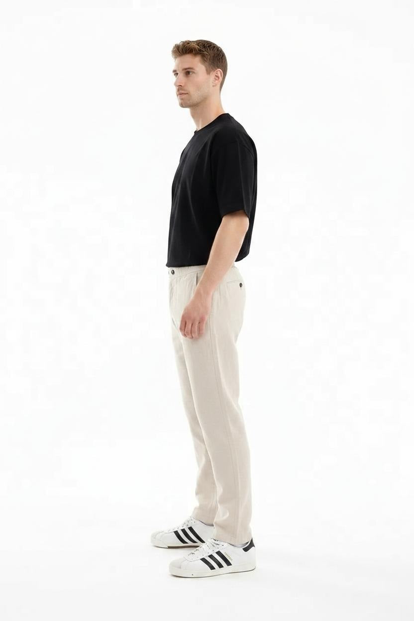 Men Natural Regular Fit Track Pants