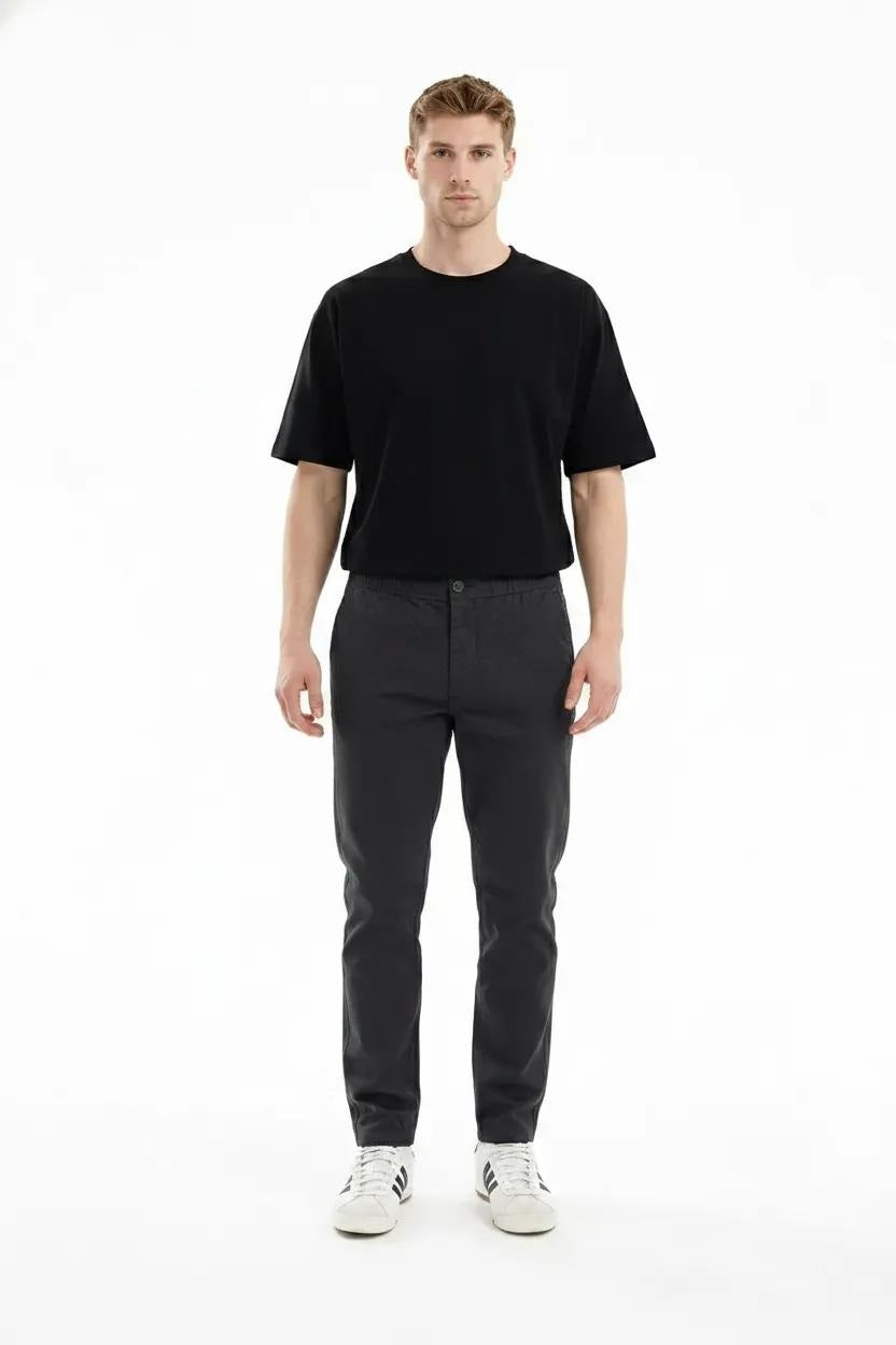 Men Black Regular Fit Track Pants