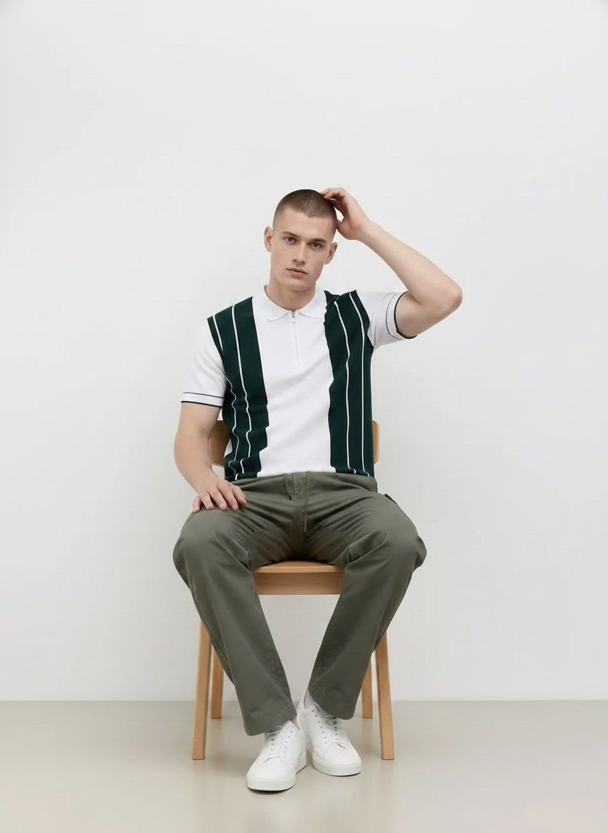 Men Regular Fit Cotton Cargos