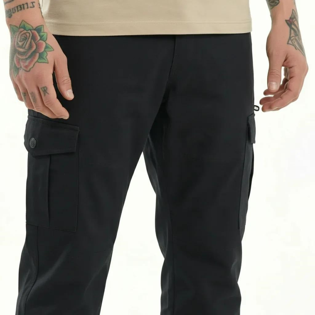 Men Navy Solid Regular Fit Track Pants