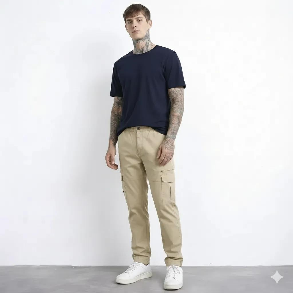 Octave Sand Men Regular Fit Track Pants