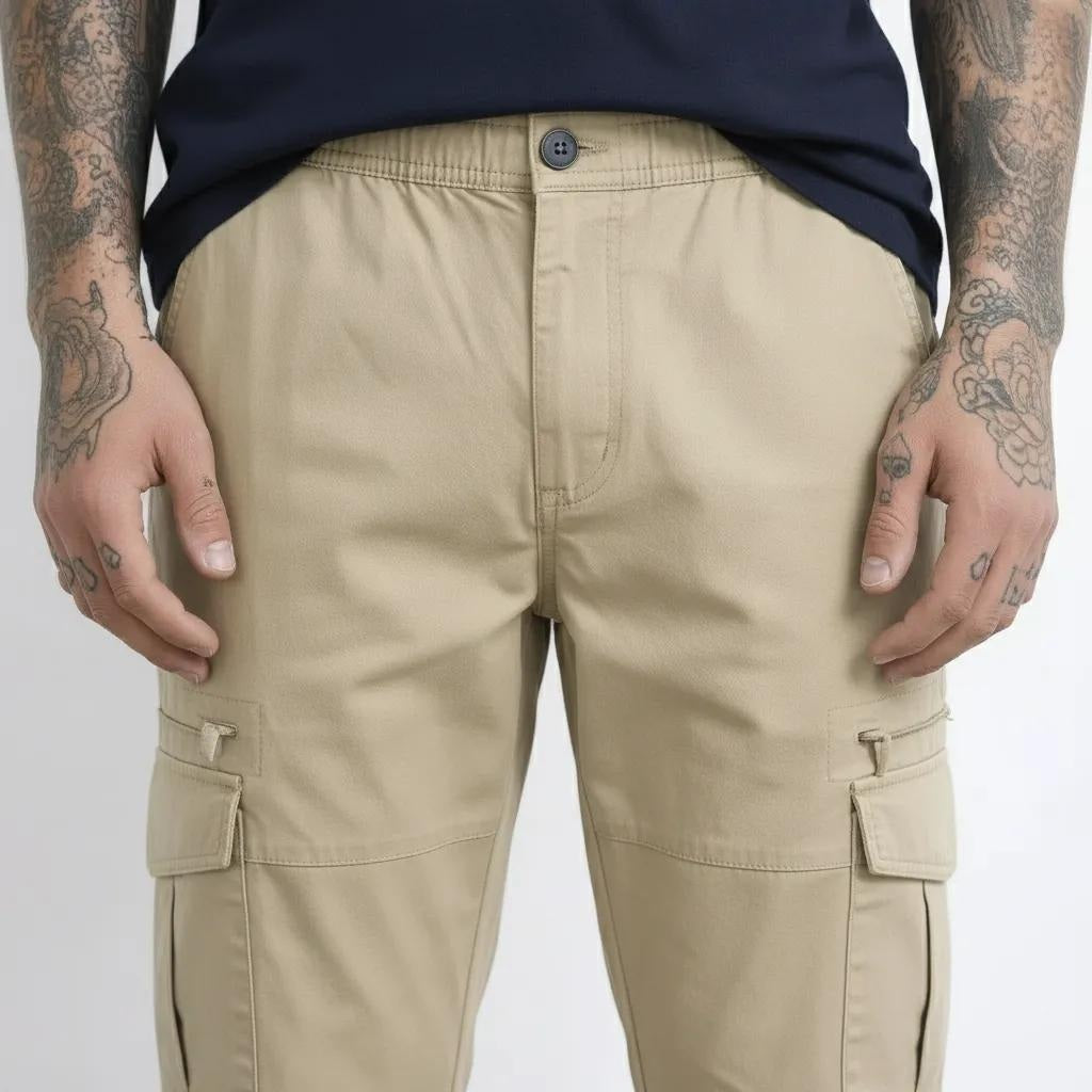 Octave Sand Men Regular Fit Track Pants