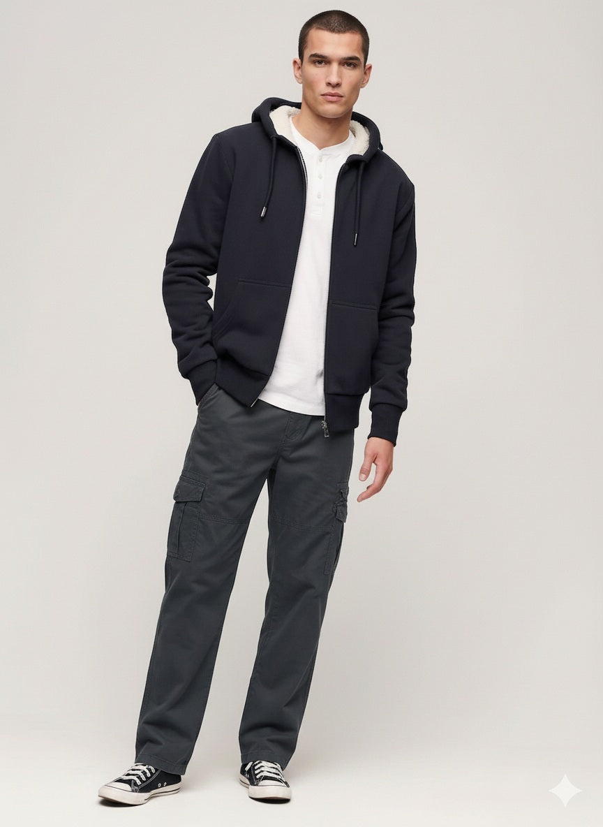 Men Solid Trackpants