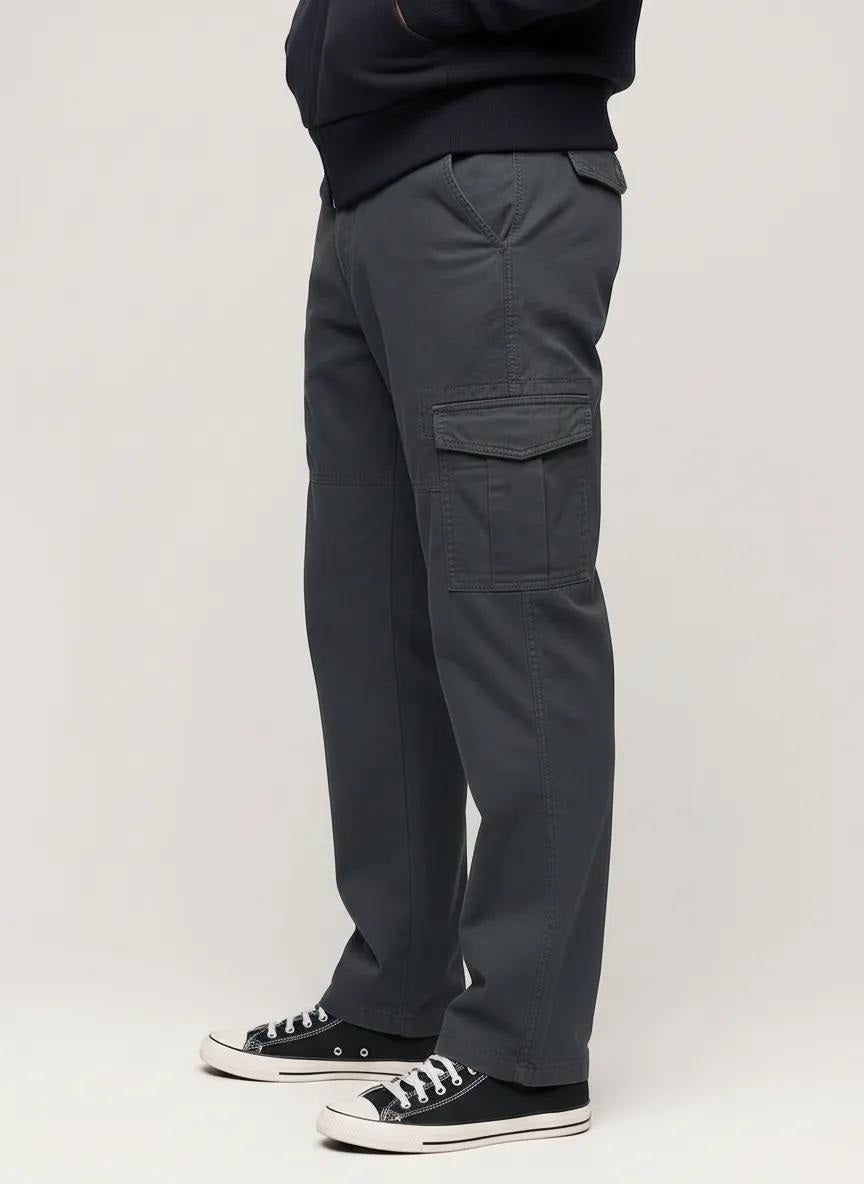 Men Solid Trackpants