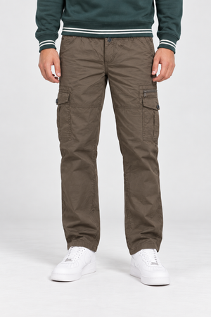 Men’s Regular Fit Woven Cargo Lower – Duck
