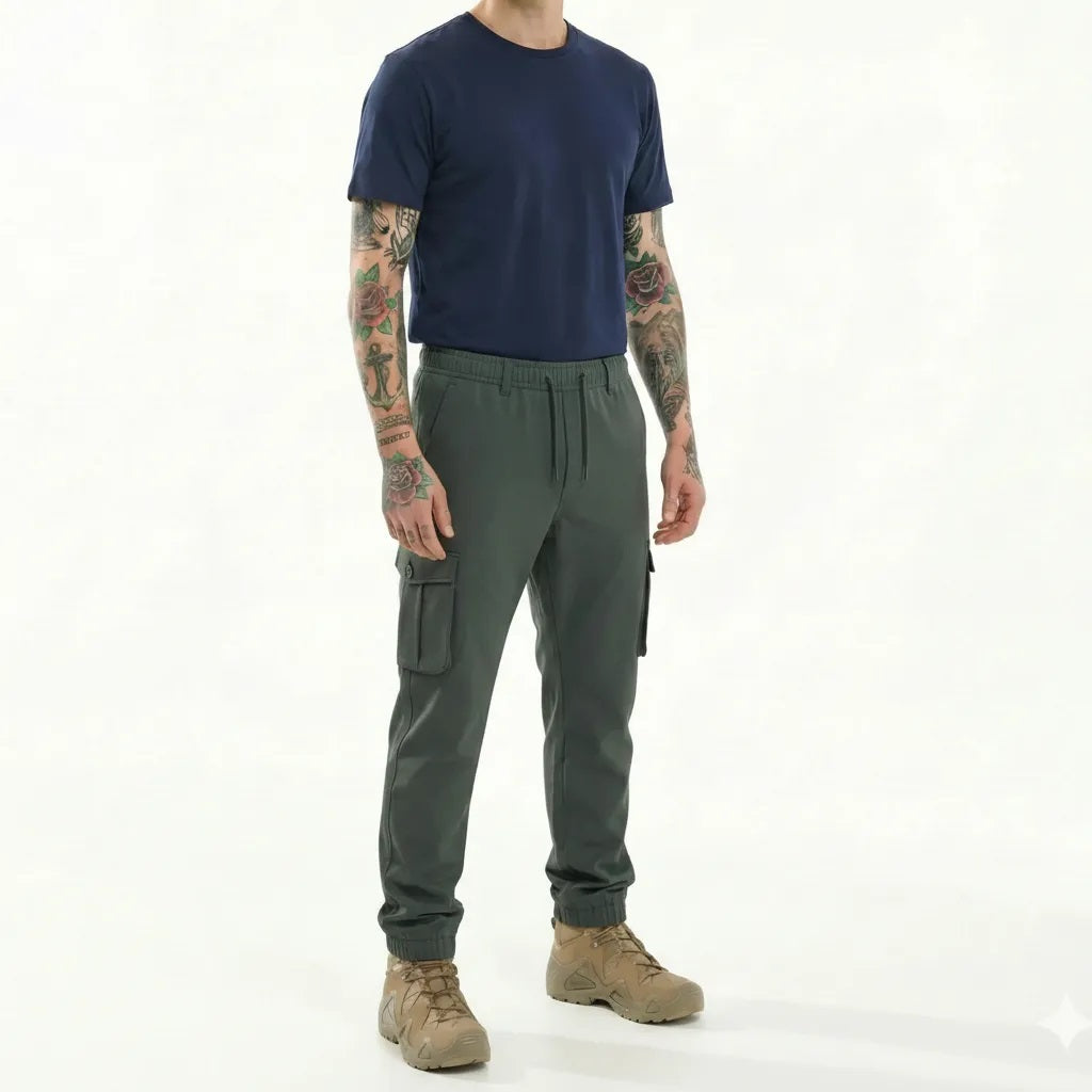 Men Gun Metal Solid Regular Fit Track Pants