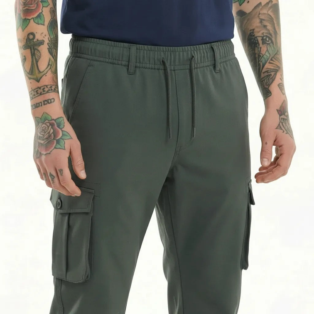 Men Gun Metal Solid Regular Fit Track Pants