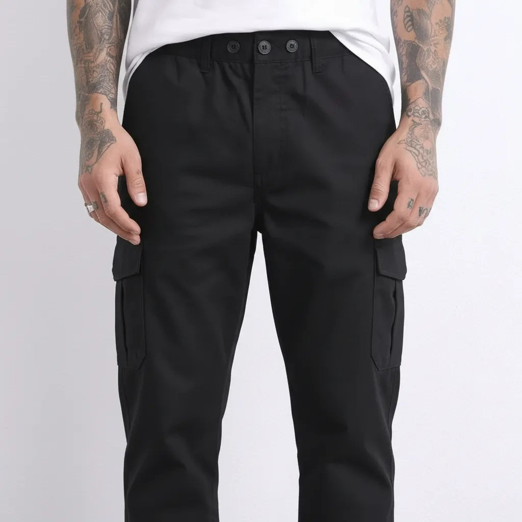 Men Olive Solid Regular Fit Track Pants