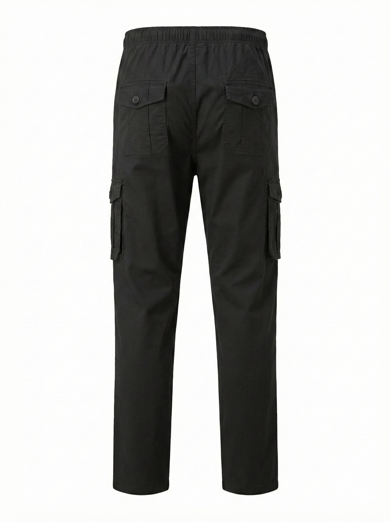 Men Olive Solid Regular Fit Track Pants