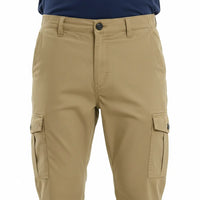 Men Safari Solid Regular Fit Track Pants