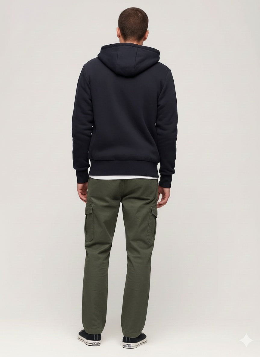 Men Solid Trackpants