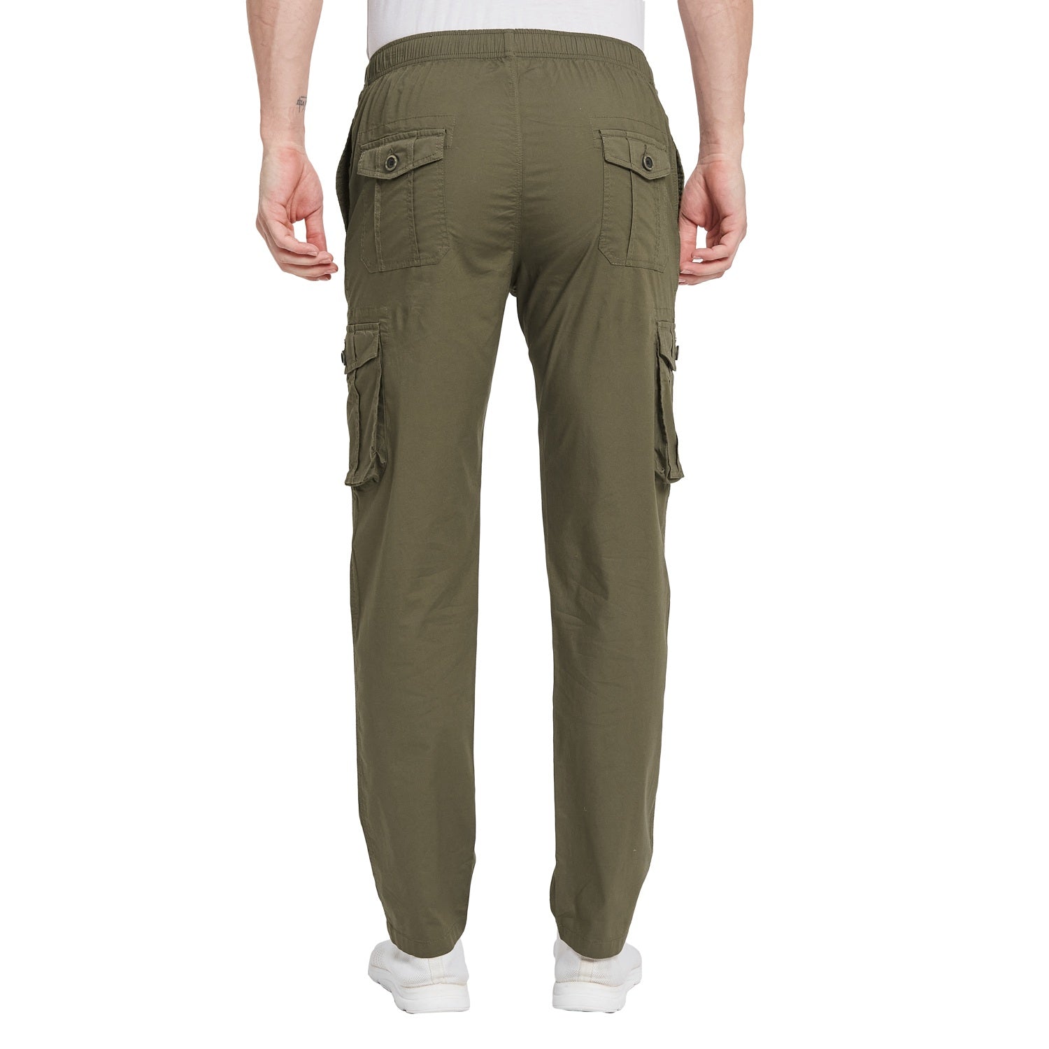 Men Mid-Rise Cargos