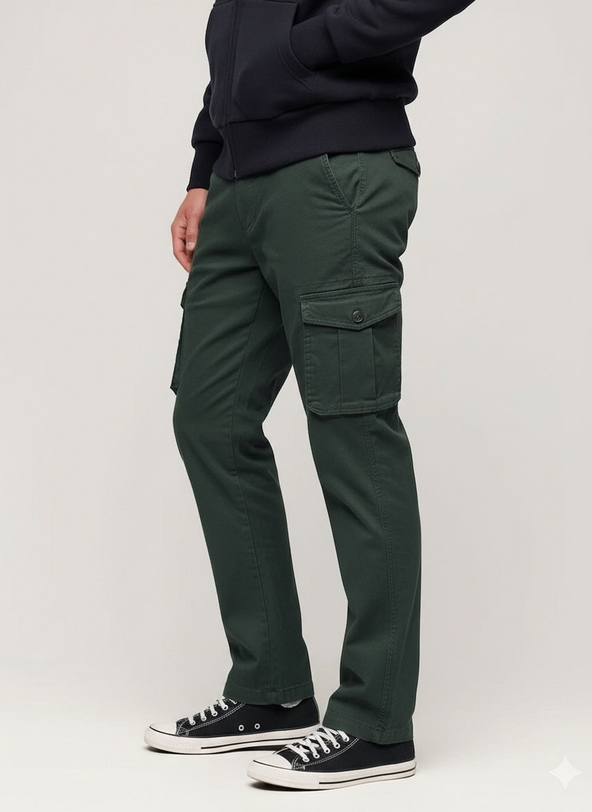 Men Solid Trackpants