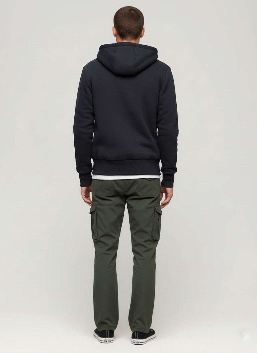 Men Solid Trackpants