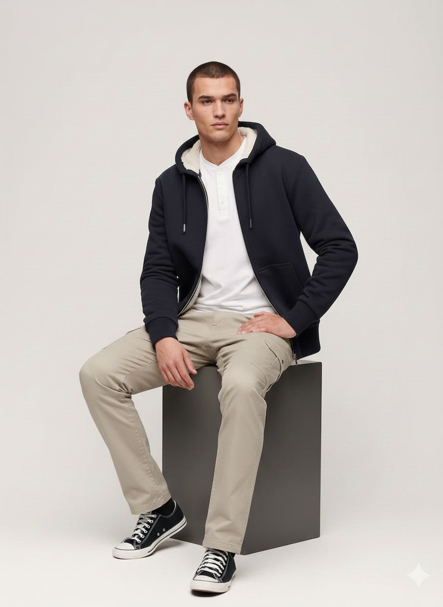 Men Solid Trackpants