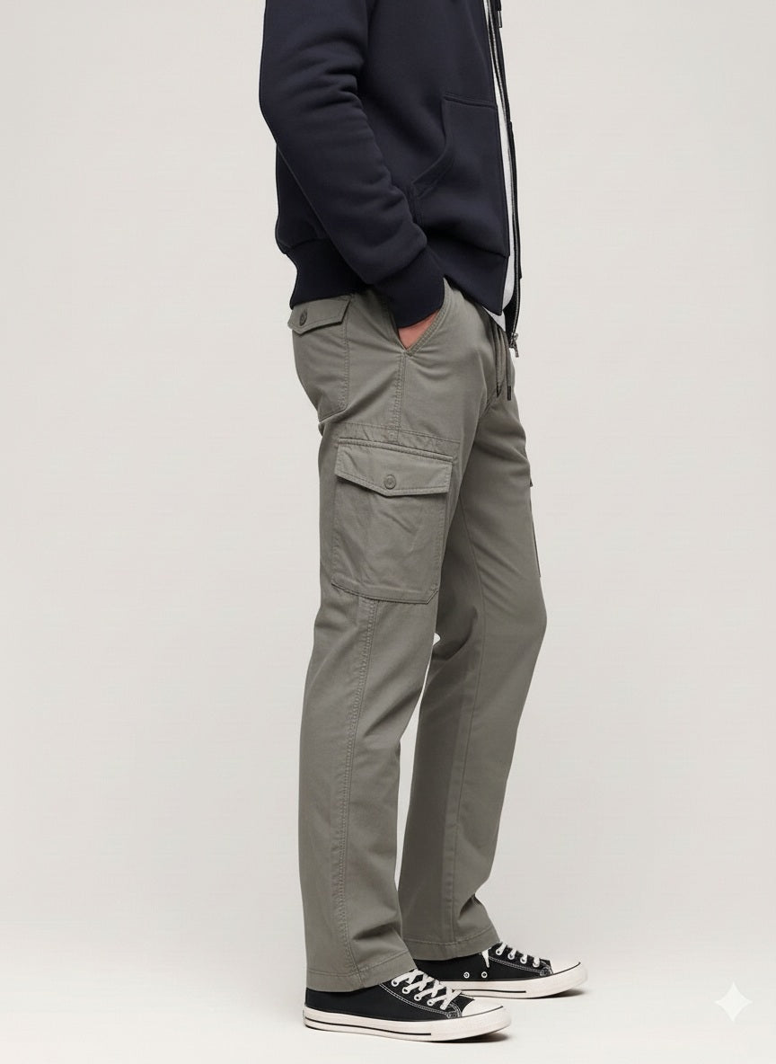 Men Solid Trackpants