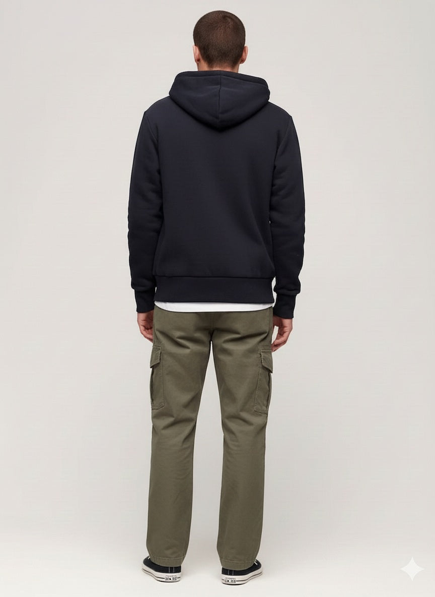 Men Solid Trackpants