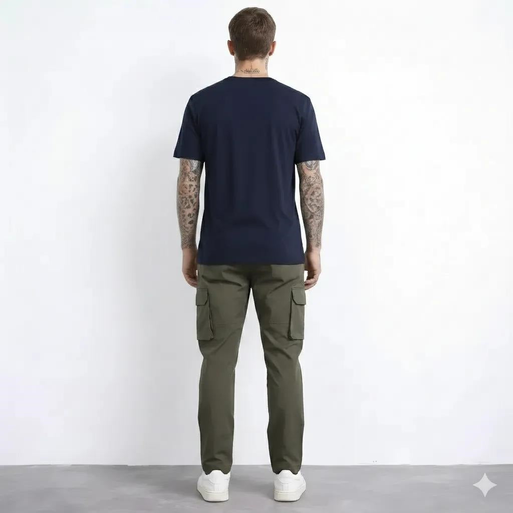 Men Regular Fit Cargos