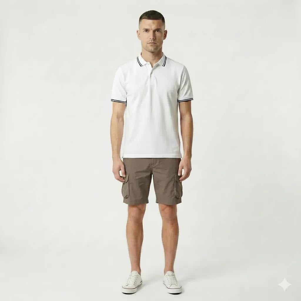 Men Choco Cargo Shorts