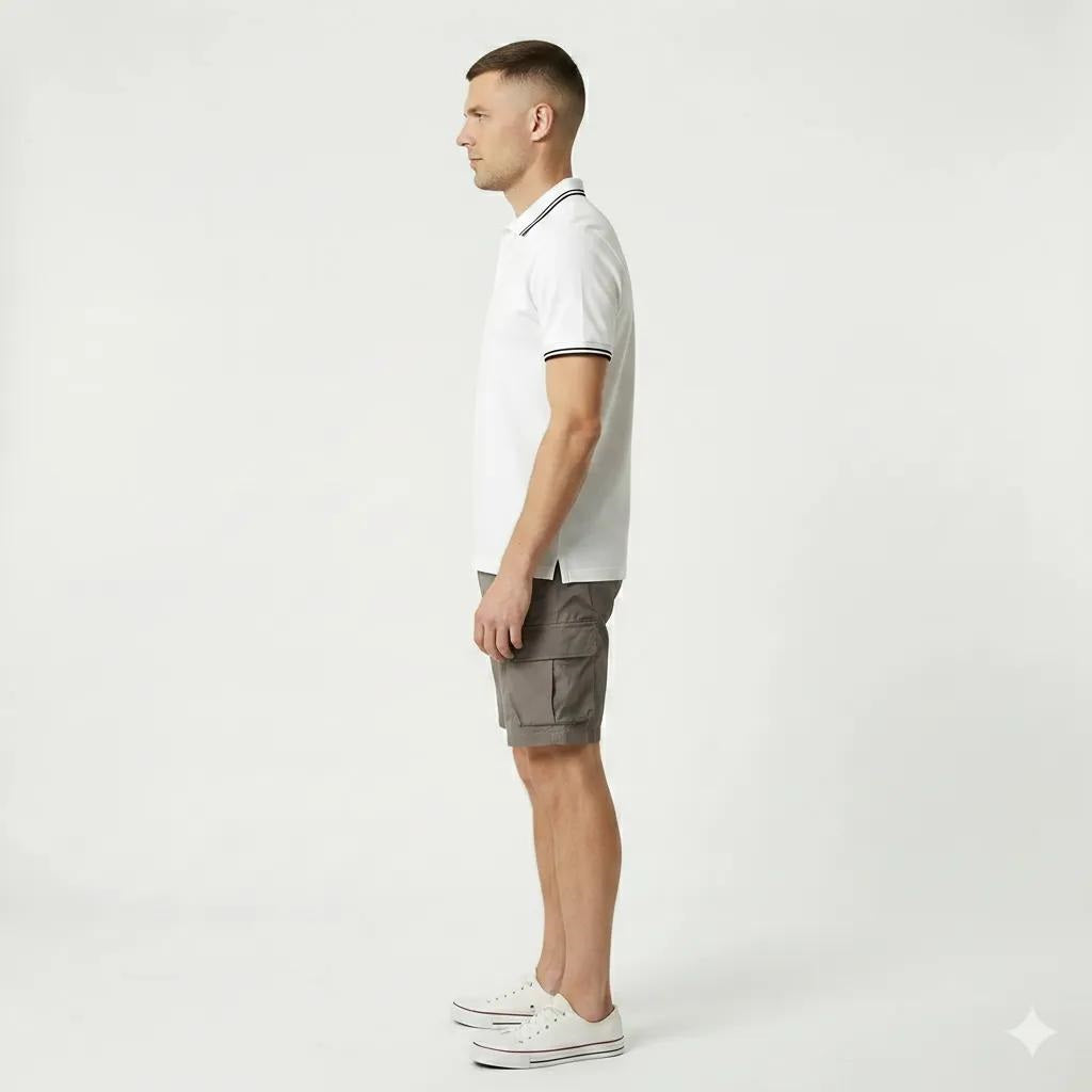 Men Choco Cargo Shorts