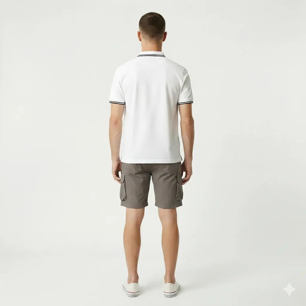 Men Choco Cargo Shorts