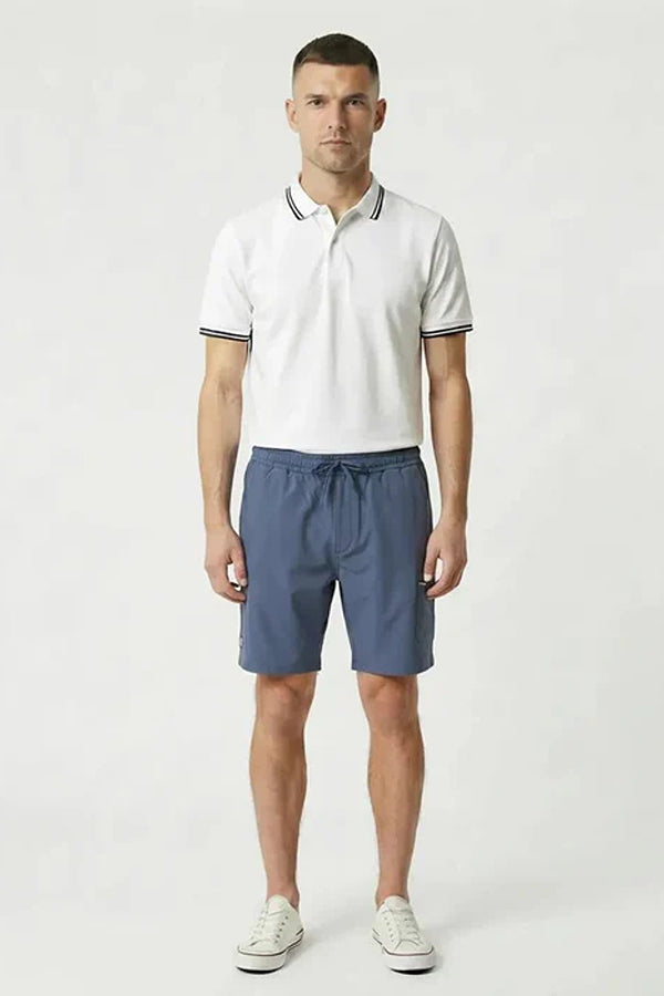 Men Cotton Mid-Rise Shorts