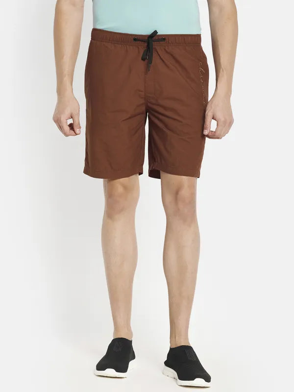 Men Rust Shorts