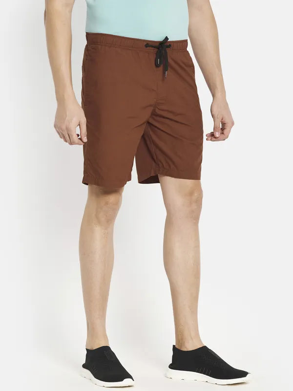 Men Rust Shorts