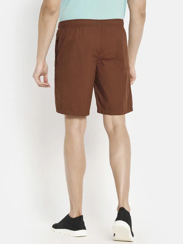 Men Rust Shorts