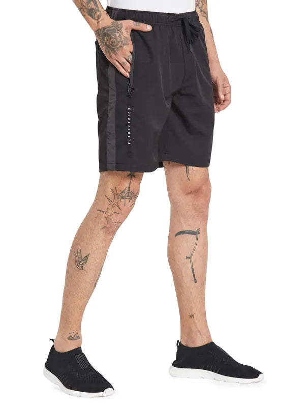 Octave Men Mid-Rise Cotton Shorts