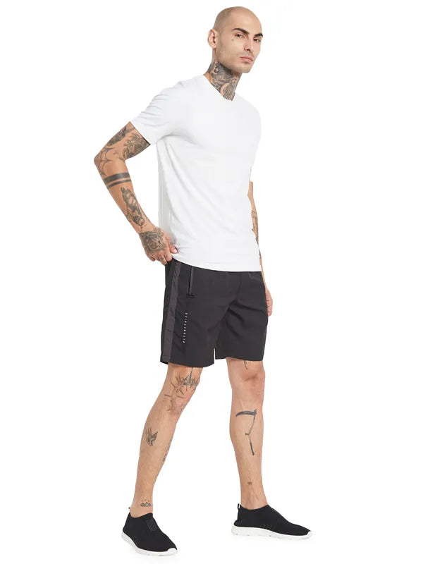 Octave Men Mid-Rise Cotton Shorts