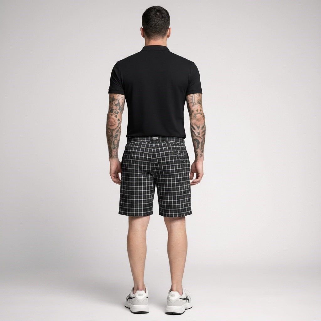 Men Striped Technology Shorts