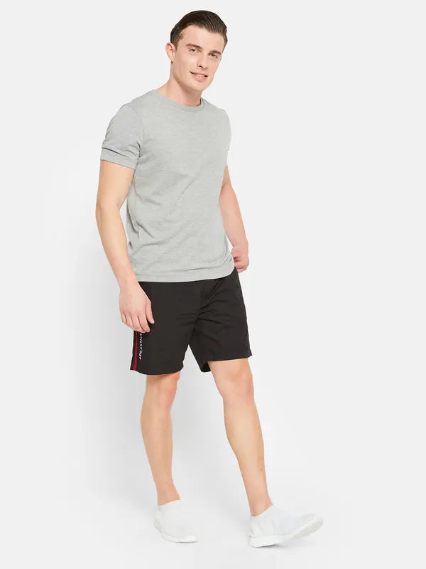 Octave Men Mid Rise Cotton Sports Shorts