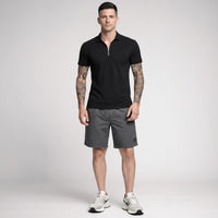Men Gun Metal Shorts