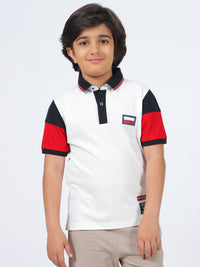 Octave Boys Polo Collar T-shirt